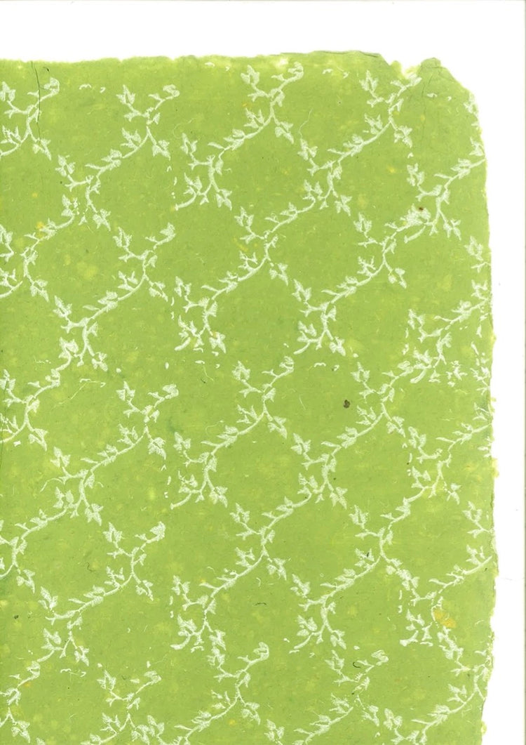 White Floral Creeper in Square
