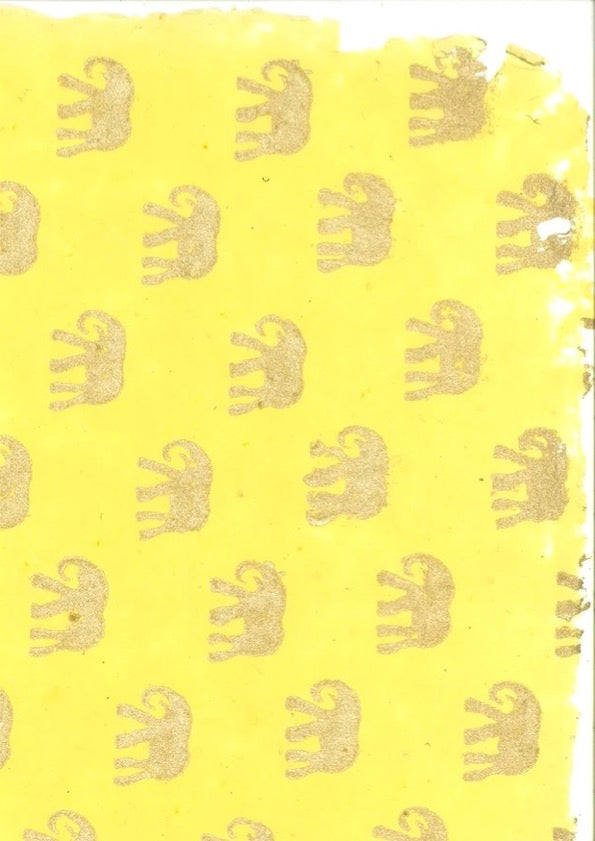 Elephants in Yellow