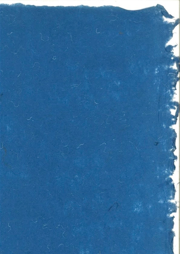 Plain Paper in Denim Blue