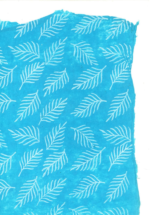 Single Leaves in White