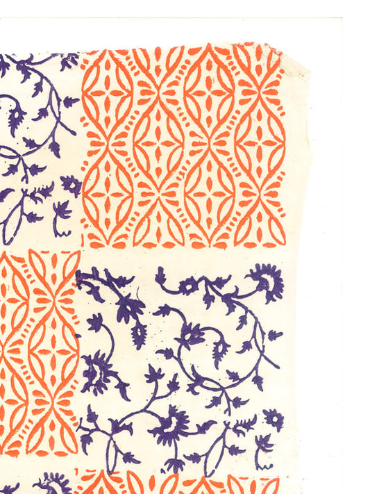Floral Vine in Purple