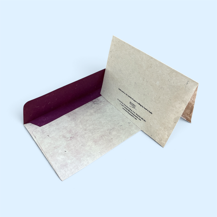 Handcrafted Envelope & Card